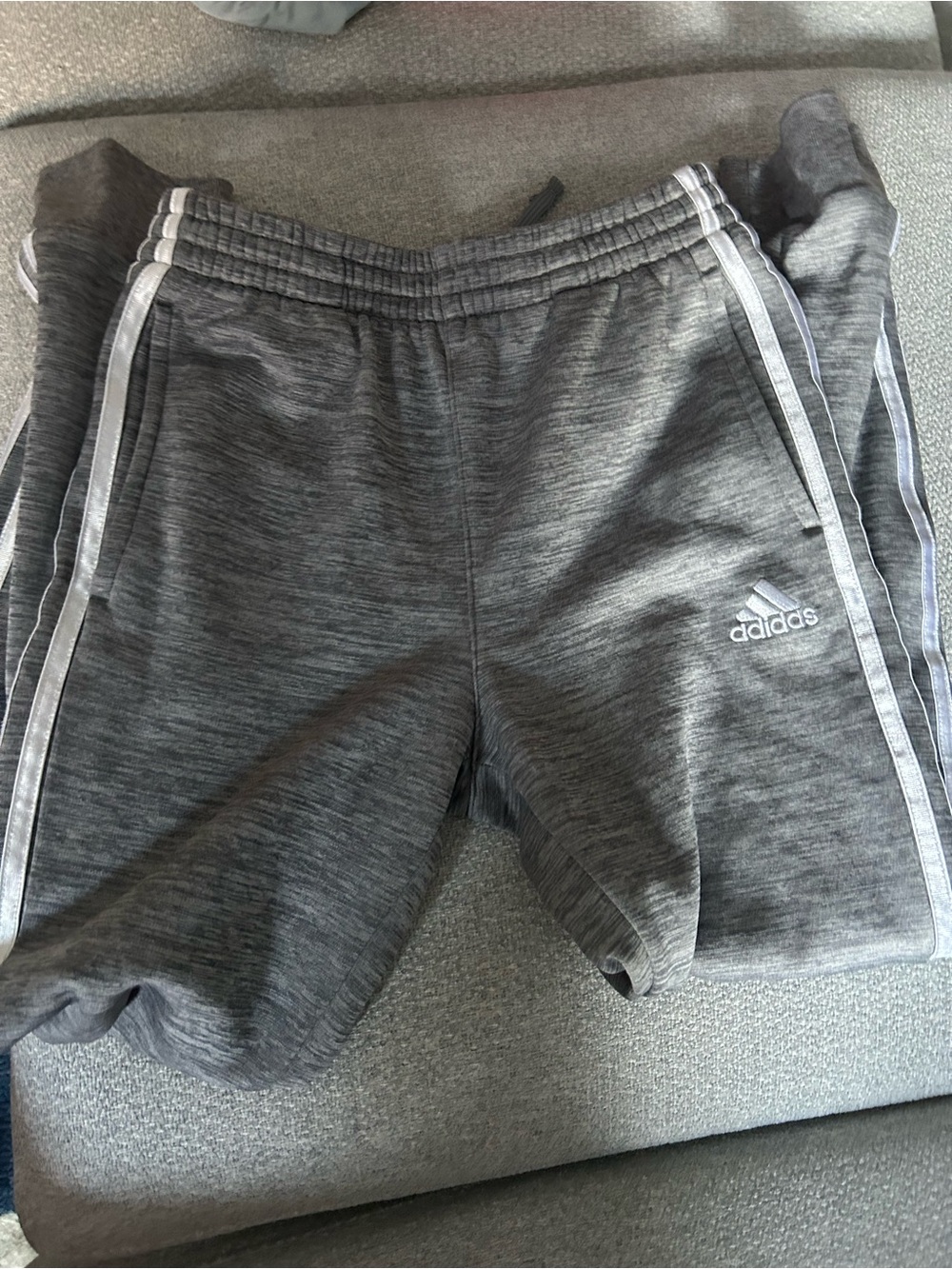 adidas Heather Gray joggers